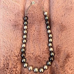 Iridescent Pearl Necklace